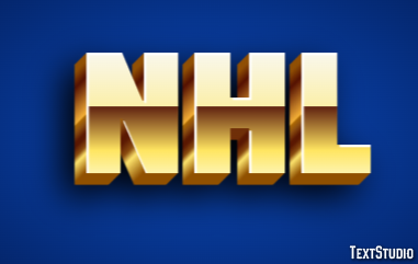 Nhl Effetto testo