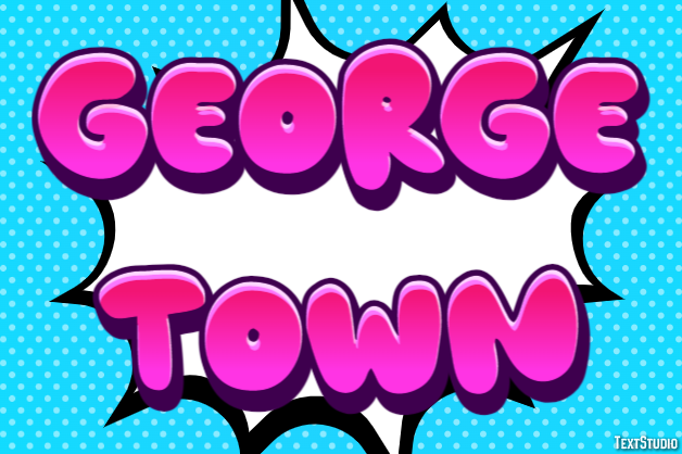 George Town Efekt tekstowy