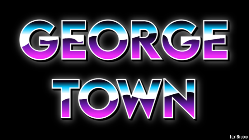 George Town Efekt tekstowy