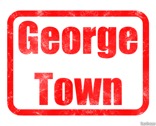 George Town Efekt tekstowy