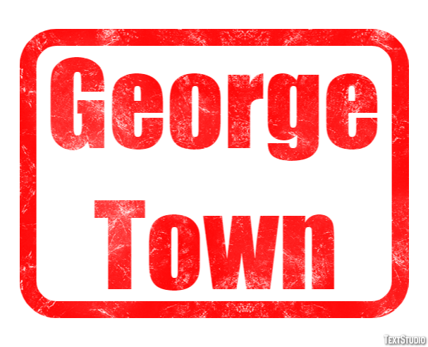 George Town Text Effect