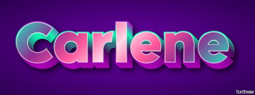 Carlene テキスト効果