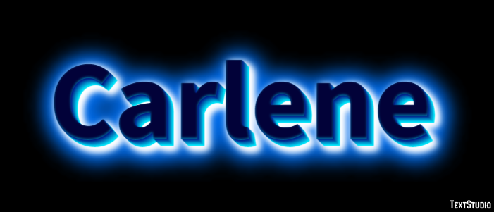 Carlene Text Effect