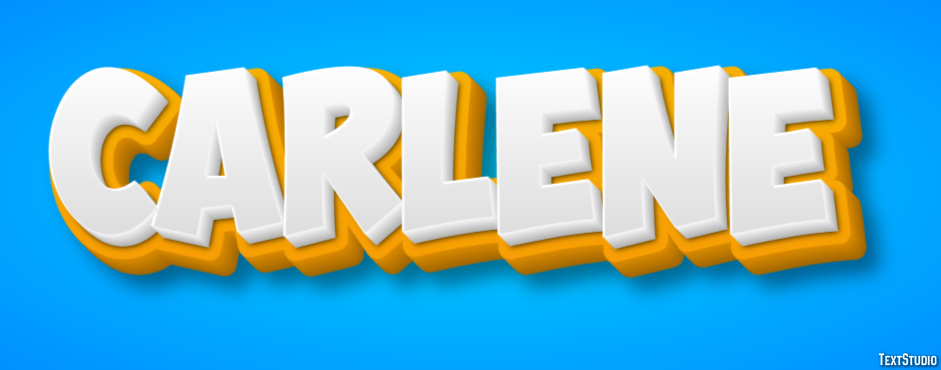 Carlene Text Effect