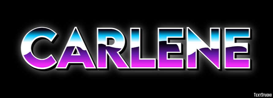 Carlene Efeito de texto