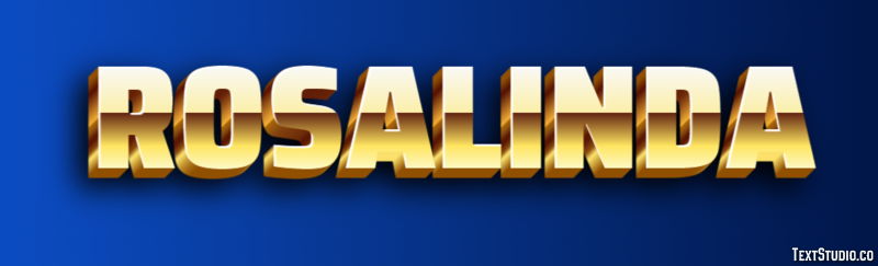 Rosalinda Text Effect