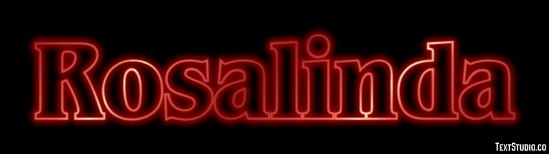 Rosalinda Text Effect