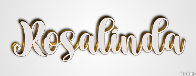 Rosalinda Text Effect