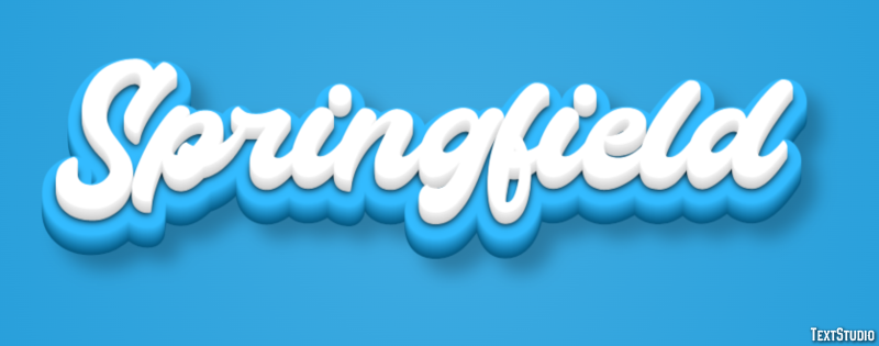 Springfield Effetto testo