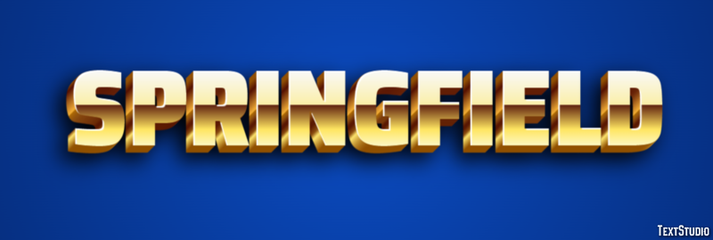 Springfield Effetto testo