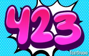 423 Text Effect