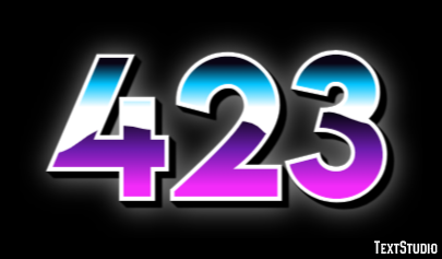 423 Text Effect