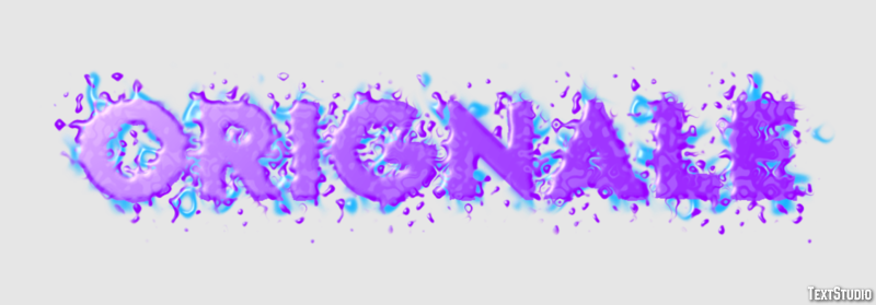 Orignale Effet de Texte