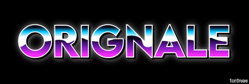 Orignale Effet de Texte