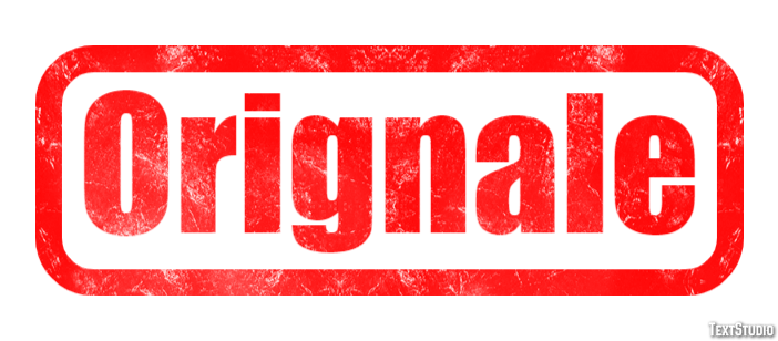 Orignale Effetto testo