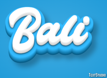 Bali Text Effect