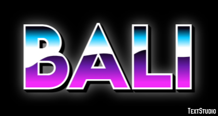 Bali Text Effect