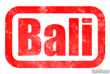 Bali Text effect