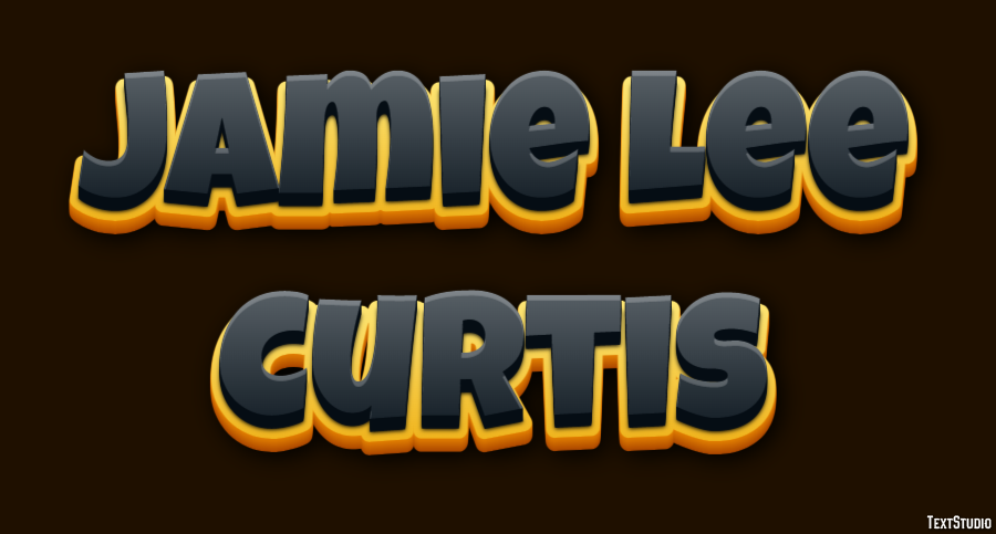Jamie Lee Curtis Efeito do texto