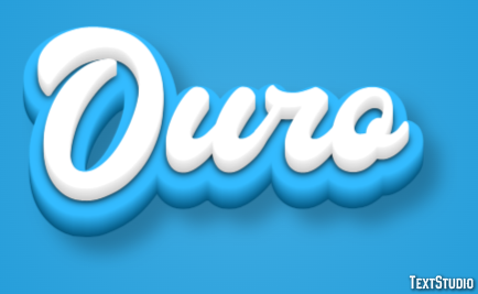 Ouro テキスト効果