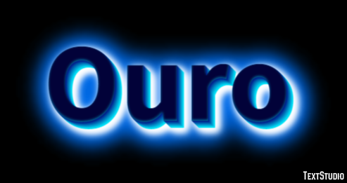 Ouro テキスト効果