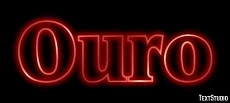 Ouro テキスト効果