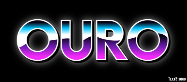 Ouro テキスト効果
