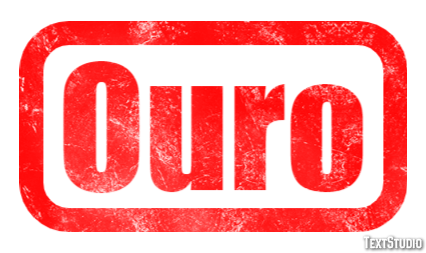 Ouro テキスト効果