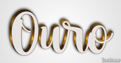 Ouro テキスト効果