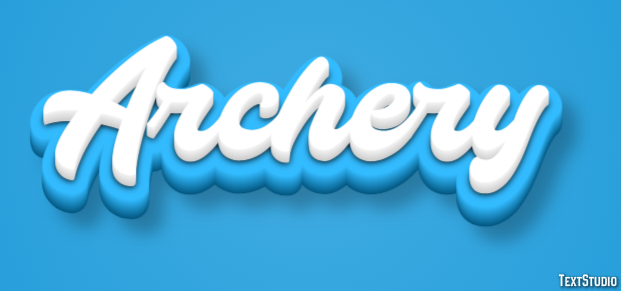 Archery Effet de Texte