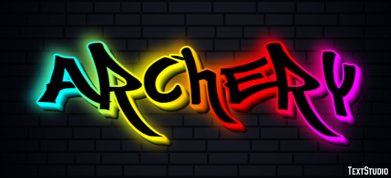 Archery Effet de Texte