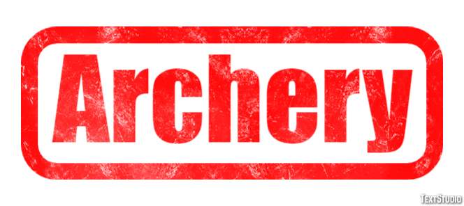Archery Text Effect