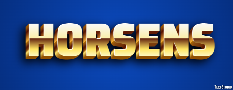 Horsens Effetto testo