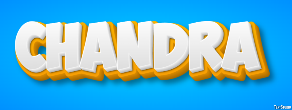 Chandra Text Effect
