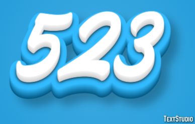 523 Text Effect