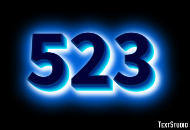 523 Text Effect