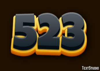 523 Text Effect