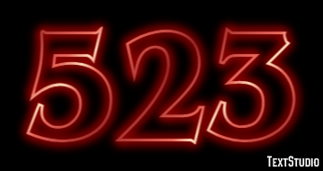 523 Text Effect