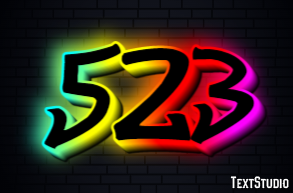 523 Text Effect