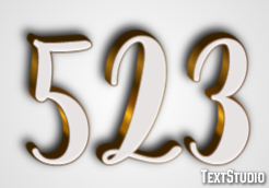523 Text Effect