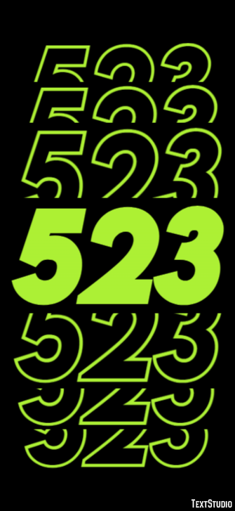 523 Text Effect