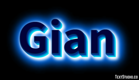 Gian Texteffekt