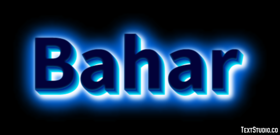 Bahar Efekt tekstowy