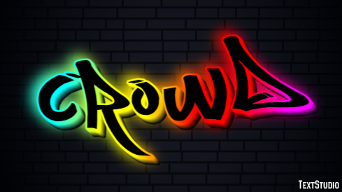 Crowd Tekst Effect