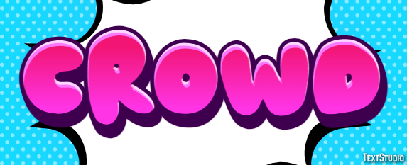 Crowd Text Effect