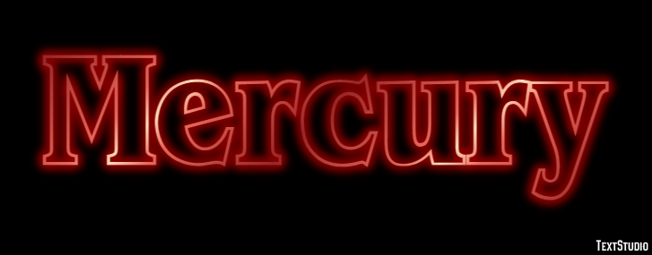 Mercury Text effect