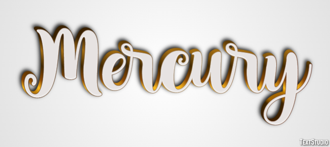 Mercury Text effect