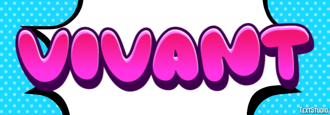 Vivant Effet de texte