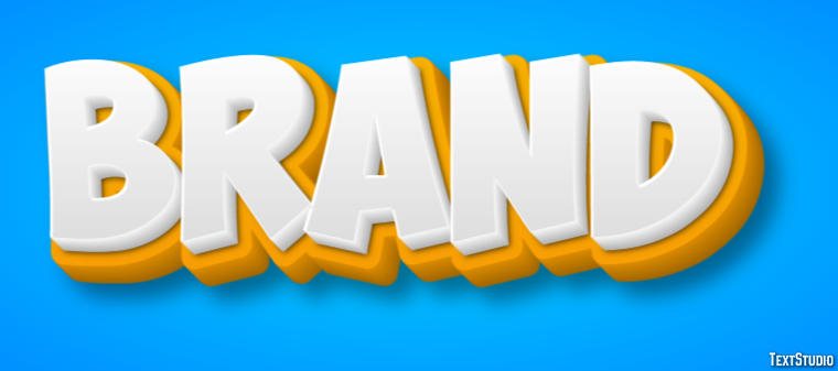 Brand Text Effect