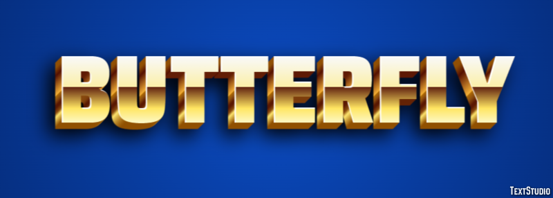 Butterfly Tekst Effect